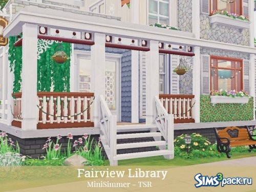 Библиотека Fairview от Mini Simmer