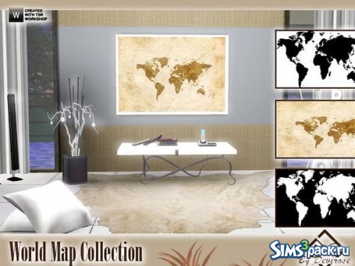 Коллекция World Map от Devirose