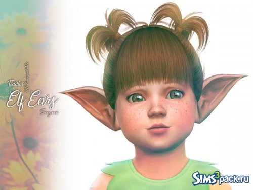 Эльфийские уши для малышей от Suzue