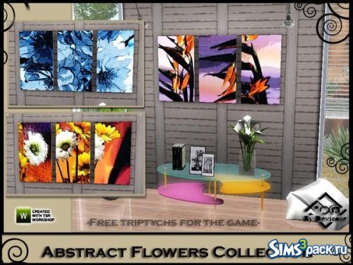 Коллекция Abstract Flowers от Devirose