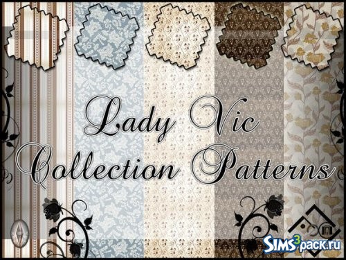 Текстуры Lady Vic Collection от Devirose