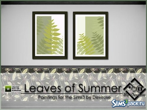 Картины Leaves of Summer от Devirose