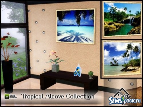 Картины Tropical Alcove от Devirose