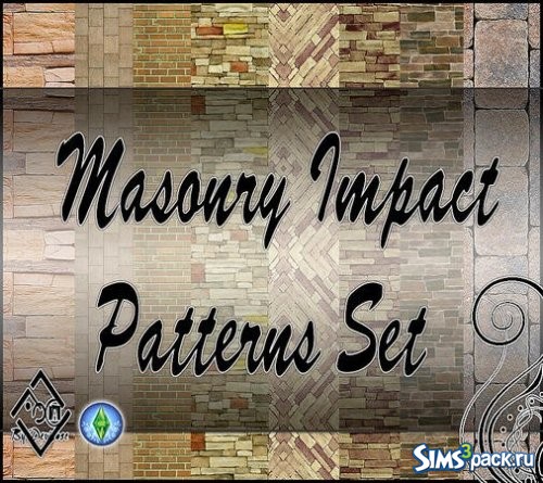Текстуры Masonry Impact от Devirose