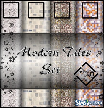 Текстуры Modern Tiles от Devirose
