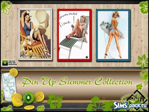 Постеры Pin Up Summer от Devirose