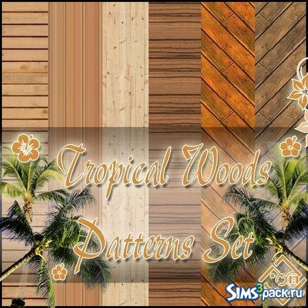 Текстуры Tropical Woods от Devirose