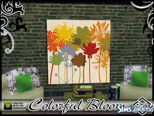 Картина Colorful Bloom от Devirose