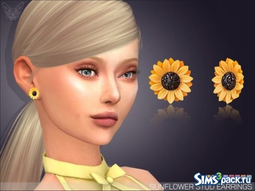 Серьги Sunflower от feyona