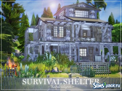 Дом Survival Shelter от Xandralynn