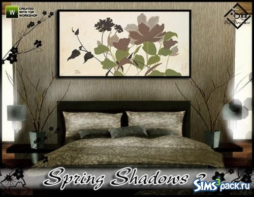 Картина Spring Shadows II от Devirose