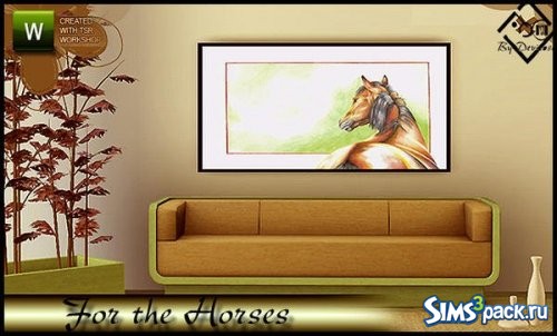 Картина For the Horses от Devirose