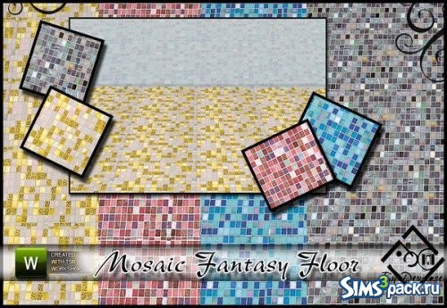 Напольная плитка Mosaic Fantasy от Devirose