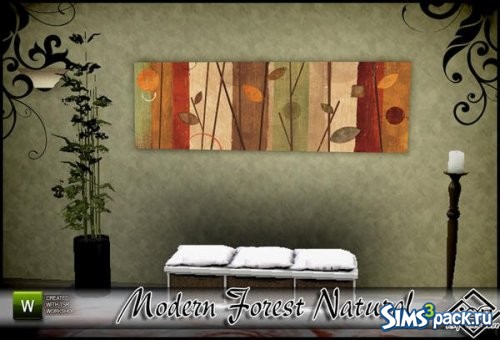 Картина Modern Forest Natural от Devirose