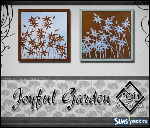 Картина Joyful Garden от Devirose