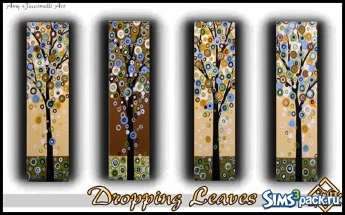 Картины Dropping Leaves от Devirose