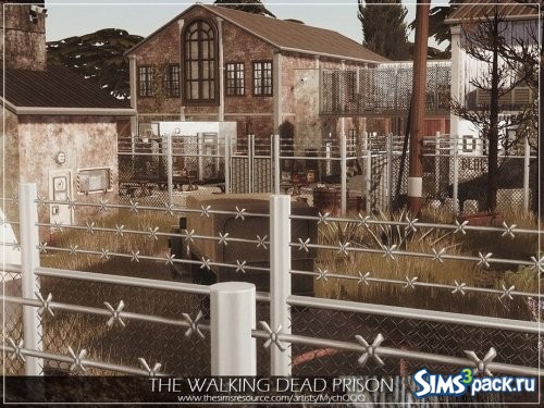 Дом The Walking Dead Prison от MychQQQ