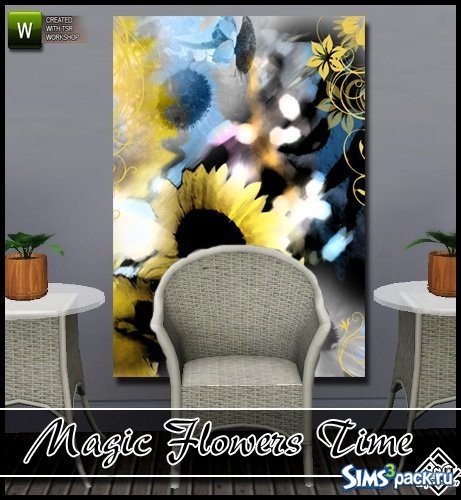 Картины Magic Flowers Time от Devirose