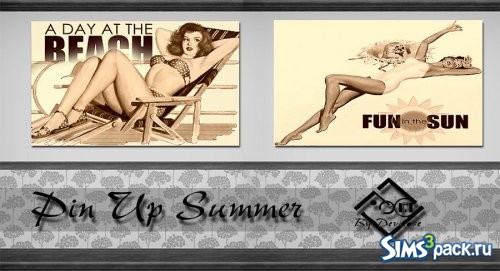 Постеры Pin up Summer от Devirose