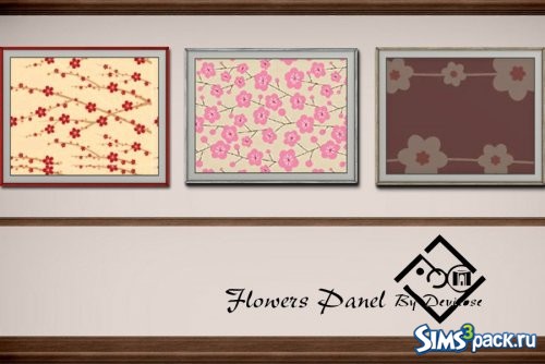 Картины Flowers Panel от Devirose