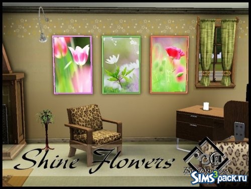 Картины Shine Flowers от Devirose