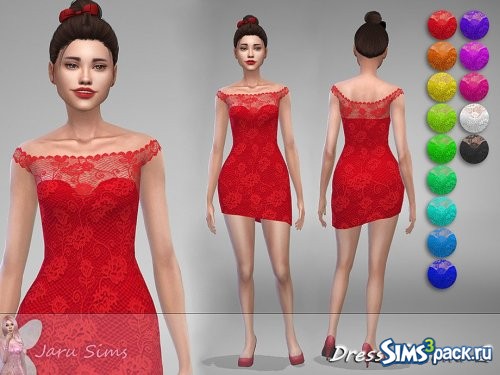 Платье Simona 2 от Jaru Sims