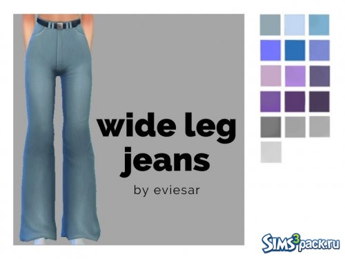 Джинсы Wide Leg от EvieSAR