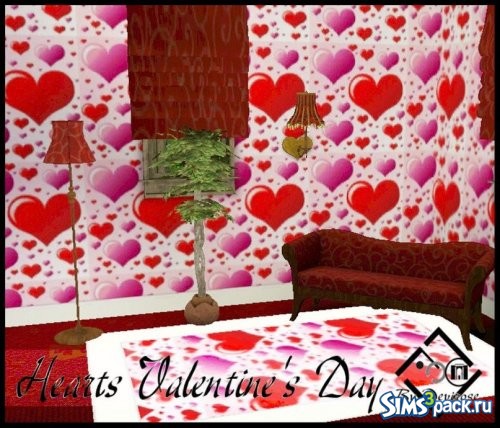 Текстура Hearts Valentine Day от Devirose