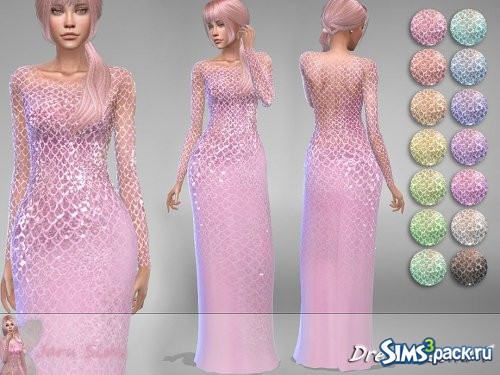 Платье Leona 1 от Jaru Sims