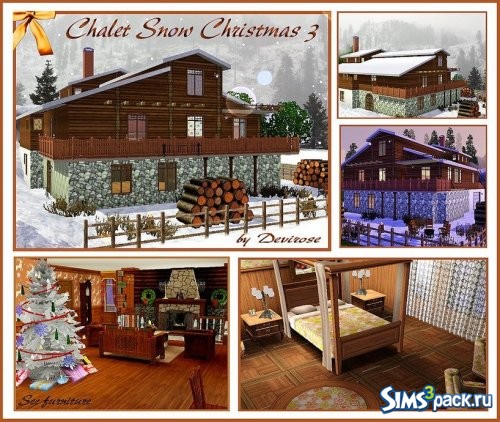 Дом Chalet Snow Christmas 3 от Devirose