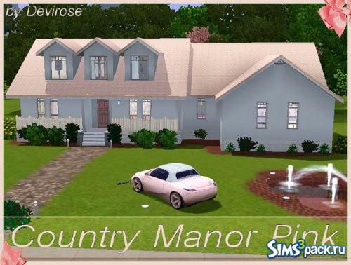 Дом Country Manor Pink от Devirose