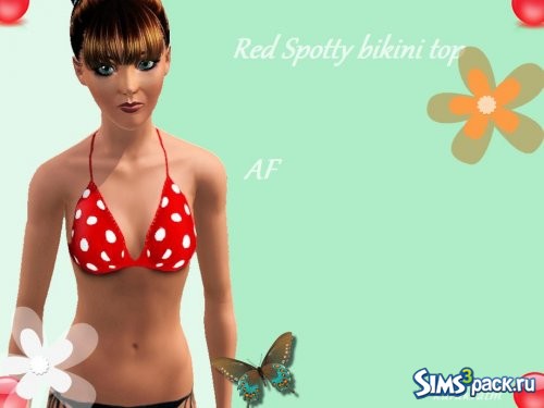 Топ Spotty bikini от karakratm