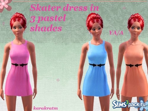 Платье Pastel Skater от karakratm