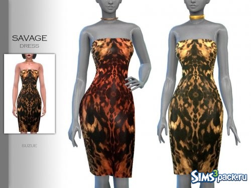 Платье Savage от Suzue