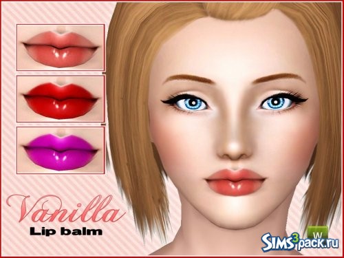Бальзам для губ Vanilla от CherryBerrySim