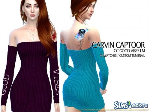 Платье Good Vibes от carvin captoor