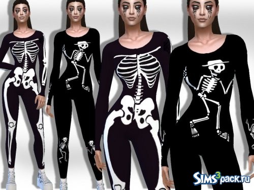 Костюм Skeleton Halloween от Saliwa