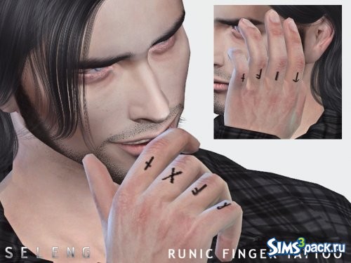 Татуировка Runic Finger от Seleng