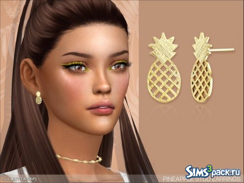 Серьги Pineapple от feyona