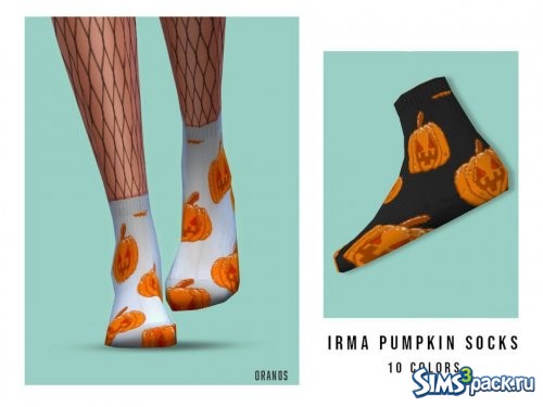 Носки Irma Pumpkin от OranosTR