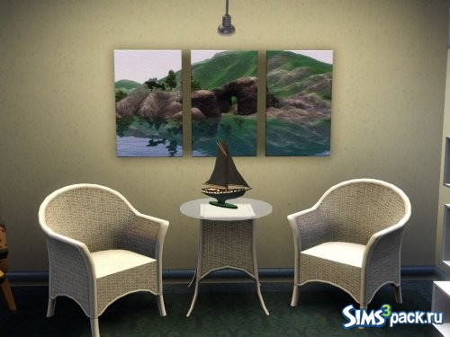 Картина Hidden Springs Tryptic Canvas от spitzmagic