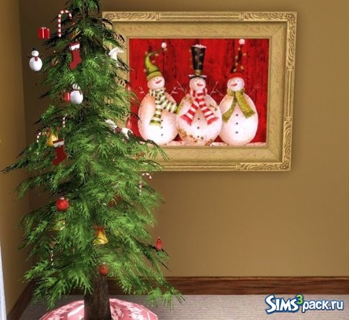 Картина A Snowman Christmas от spitzmagic