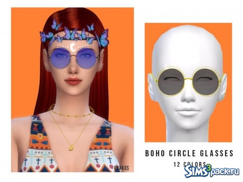 Солнцезащитные очки Boho Circle от OranosTR