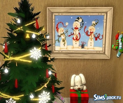 Картина A Snowman Christmas 2 от spitzmagic