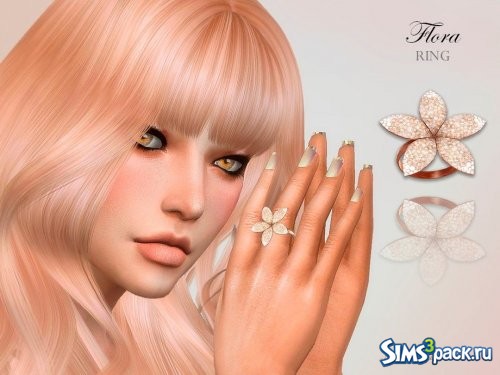 Кольцо Flora от Suzue