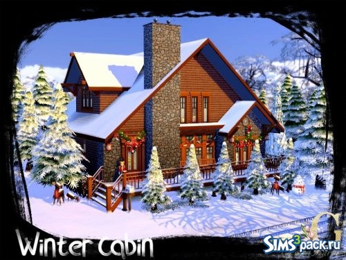 Дом Winter Cabin от GenkaiHaretsu