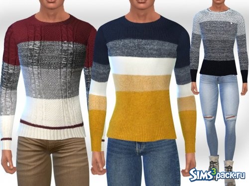 Пуловер Male Sims Fit от Saliwa