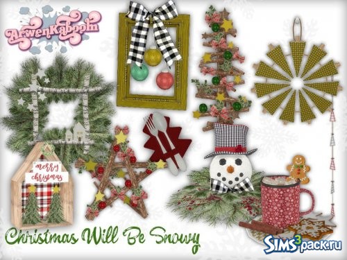 Сет Christmas Will Be Snowy от ArwenKaboom
