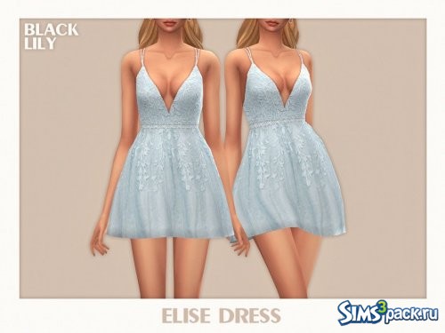Платье Elise от Black Lily