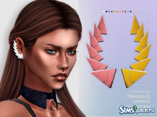 Серьги Triangles от Daisy-Sims